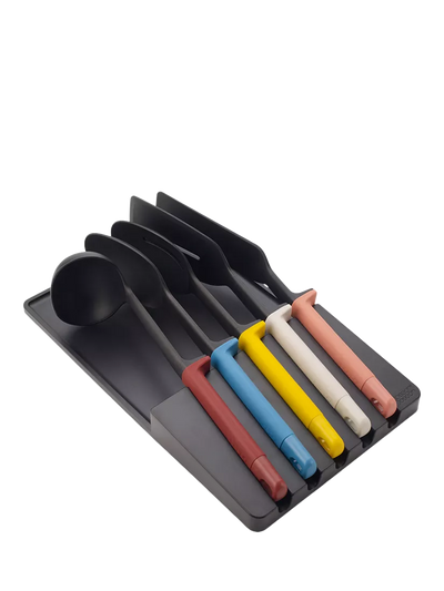 John Lewis Joseph Joseph Elevate Kitchen Utensil Set with Storage Tray, Multi, Set of 5- Buy online at McGrocer