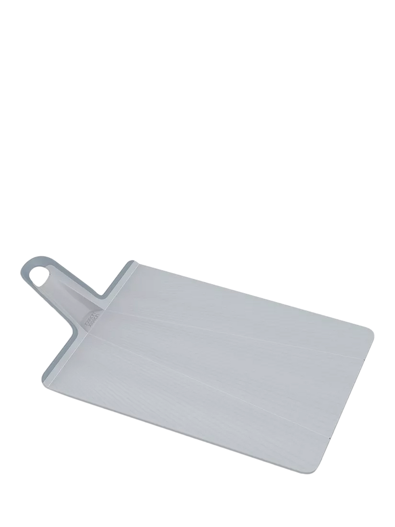 Joseph Joseph Chop2Pot Plus blue plastic chopping board, imported from the UK