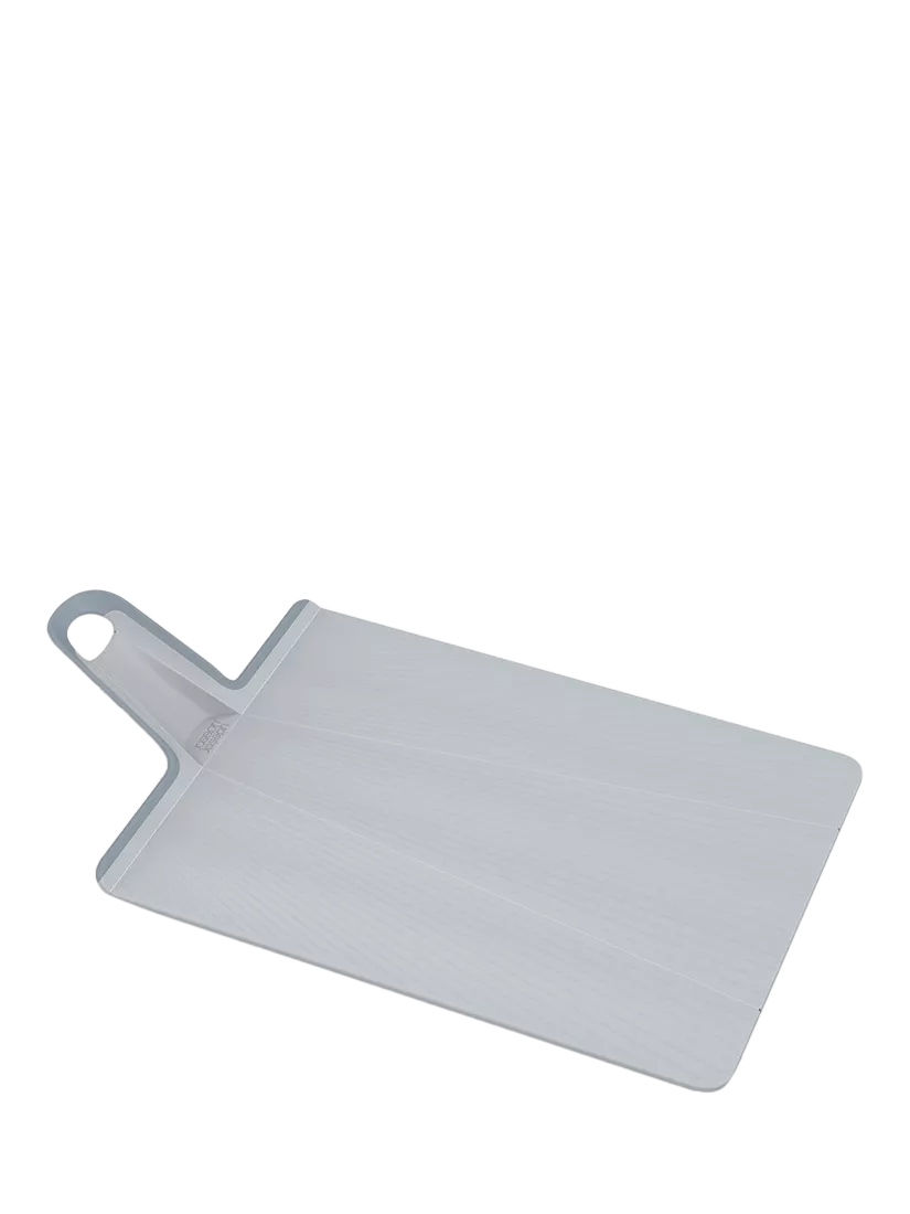 Joseph Joseph Chop2Pot Plus blue plastic chopping board, imported from the UK