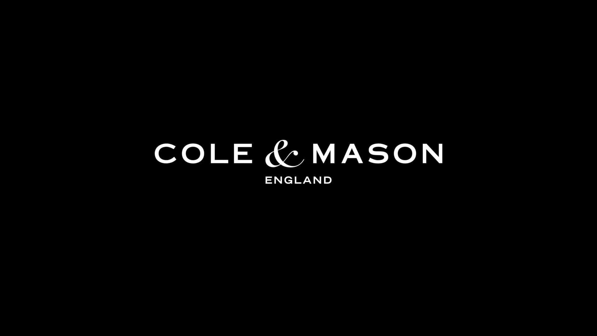 Cole & Mason silver and clear oil and vinegar mister - British product
