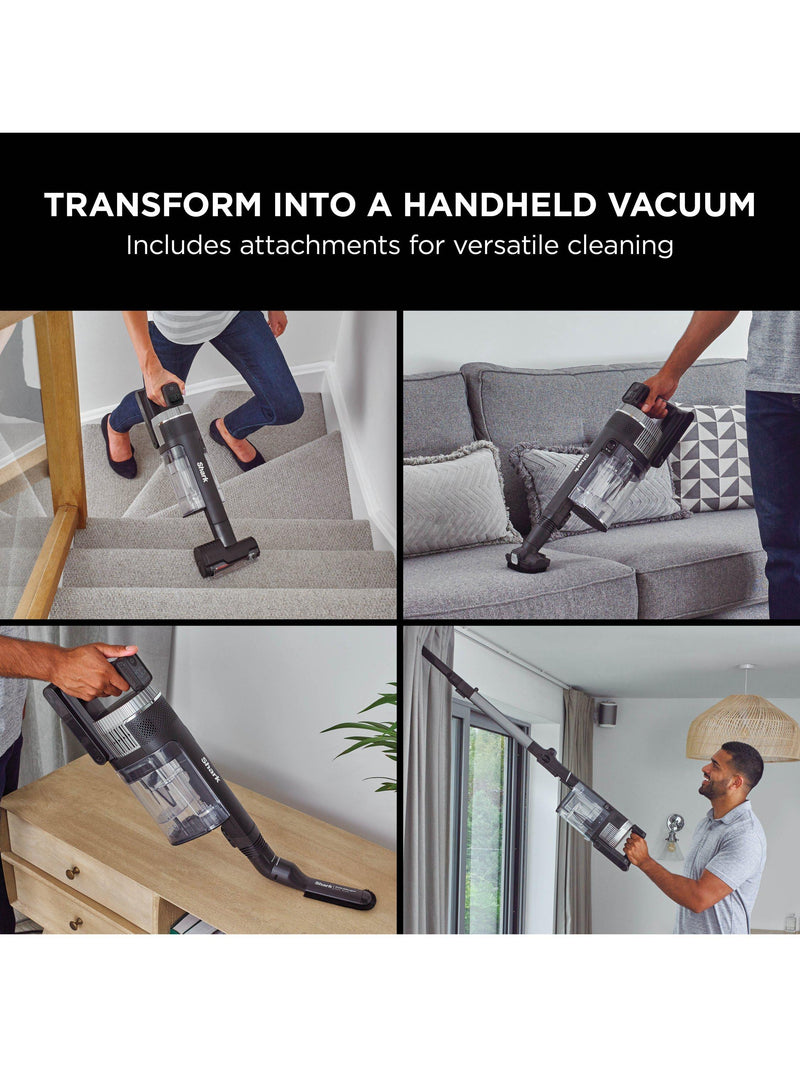 Shark cordless pet vacuum with anti hair wrap technology, mid grey (British brand)