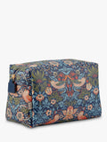 William Morris at Home Strawberry Thief large wash bag (British brand)