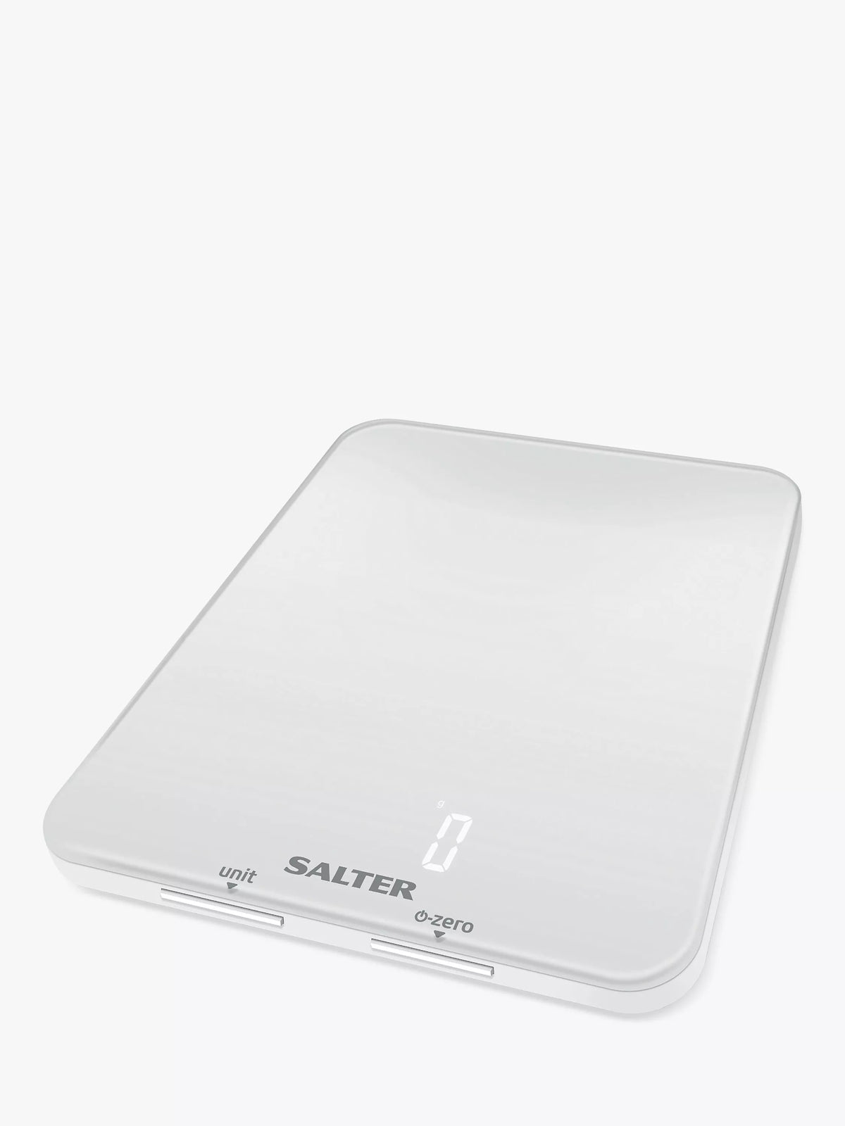 Salter Ghost digital kitchen scale white 5kg, imported from the UK