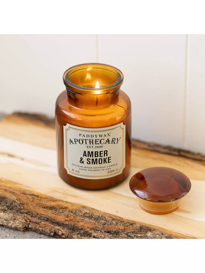 Paddywax Amber Smoke candle 226g, UK version