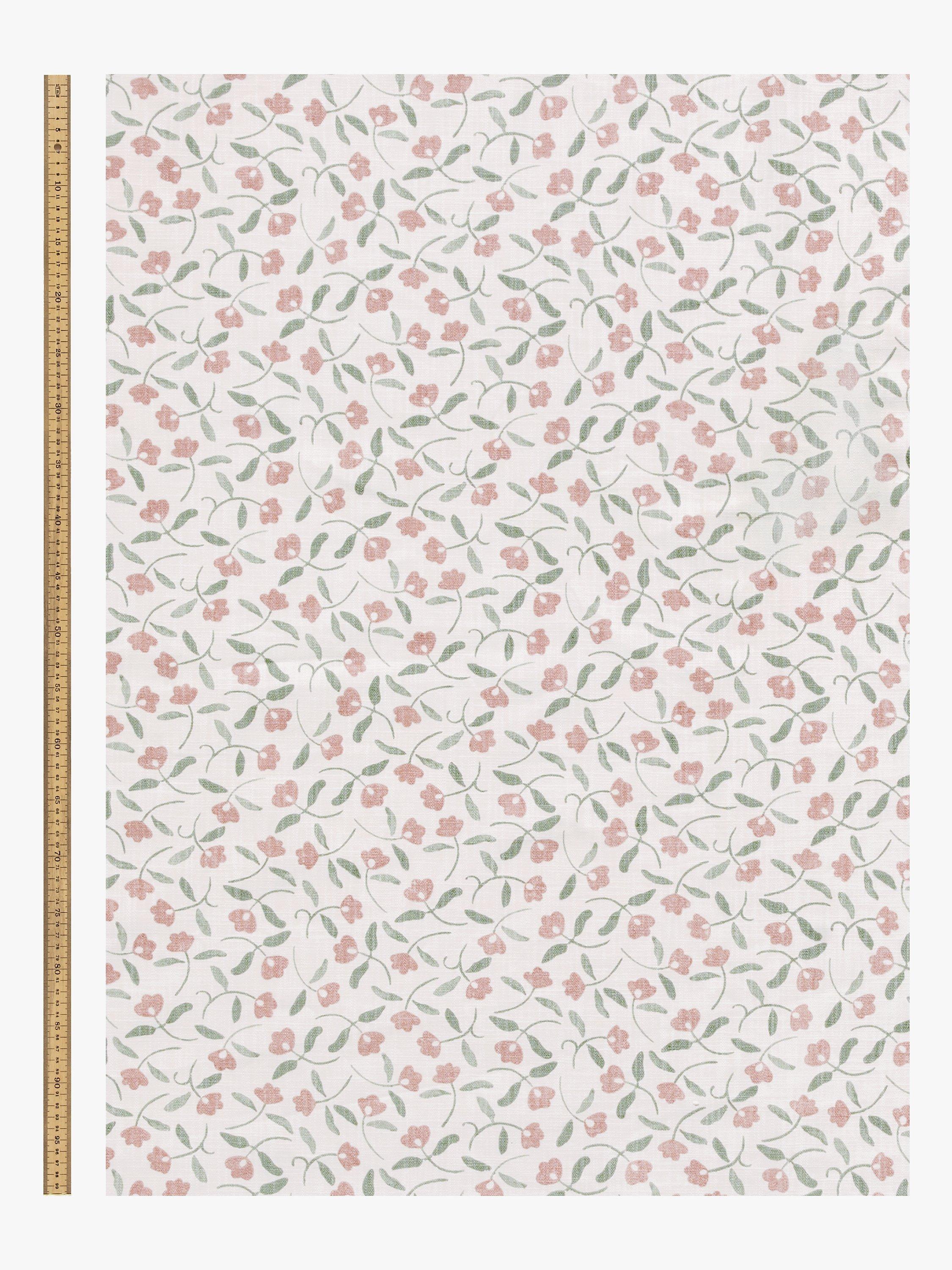 John Lewis Scallop Floral furnishing fabric 30m roll (British brand)