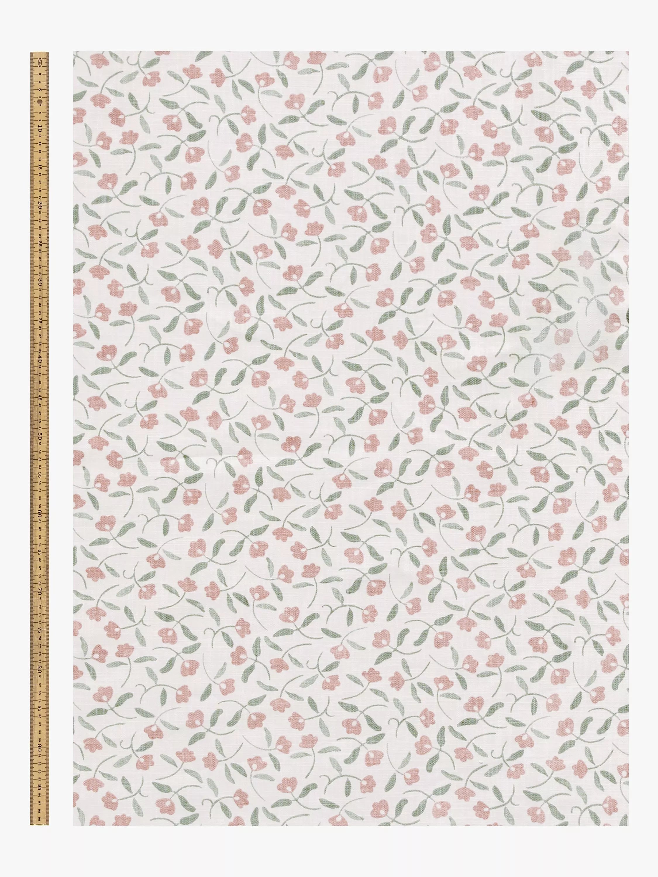 John Lewis Scallop Floral furnishing fabric 30m roll (British brand)