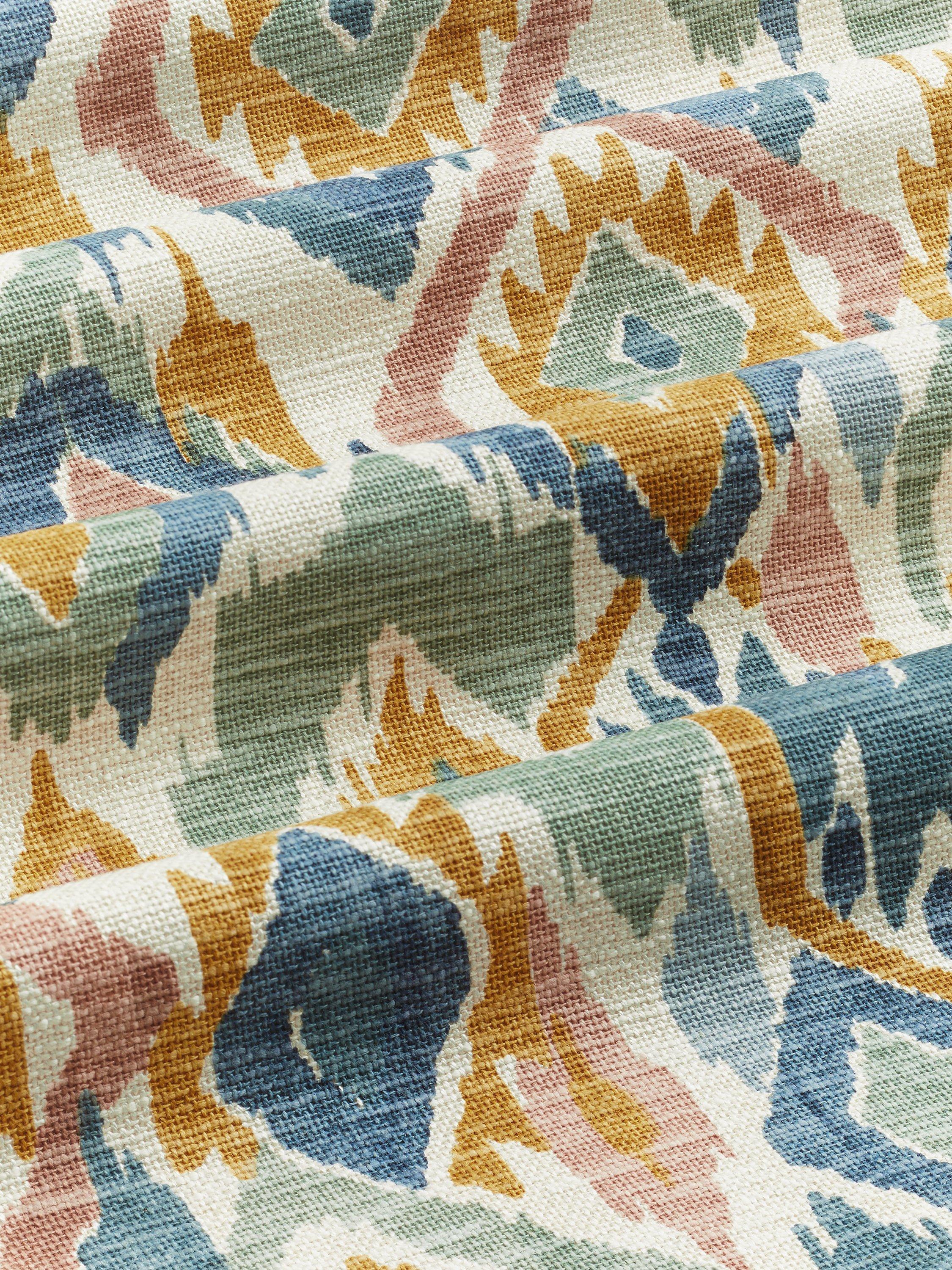 John Lewis Maya Ikat geometric furnishing fabric, imported from the UK