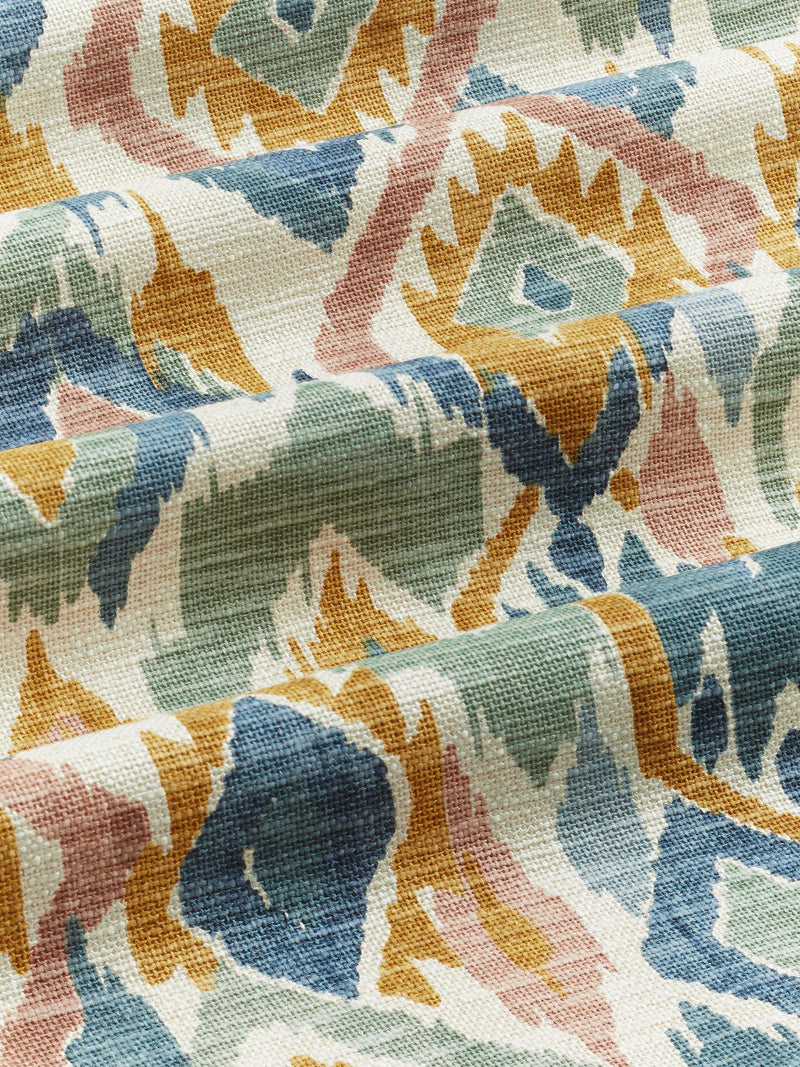 John Lewis Maya Ikat geometric furnishing fabric, imported from the UK