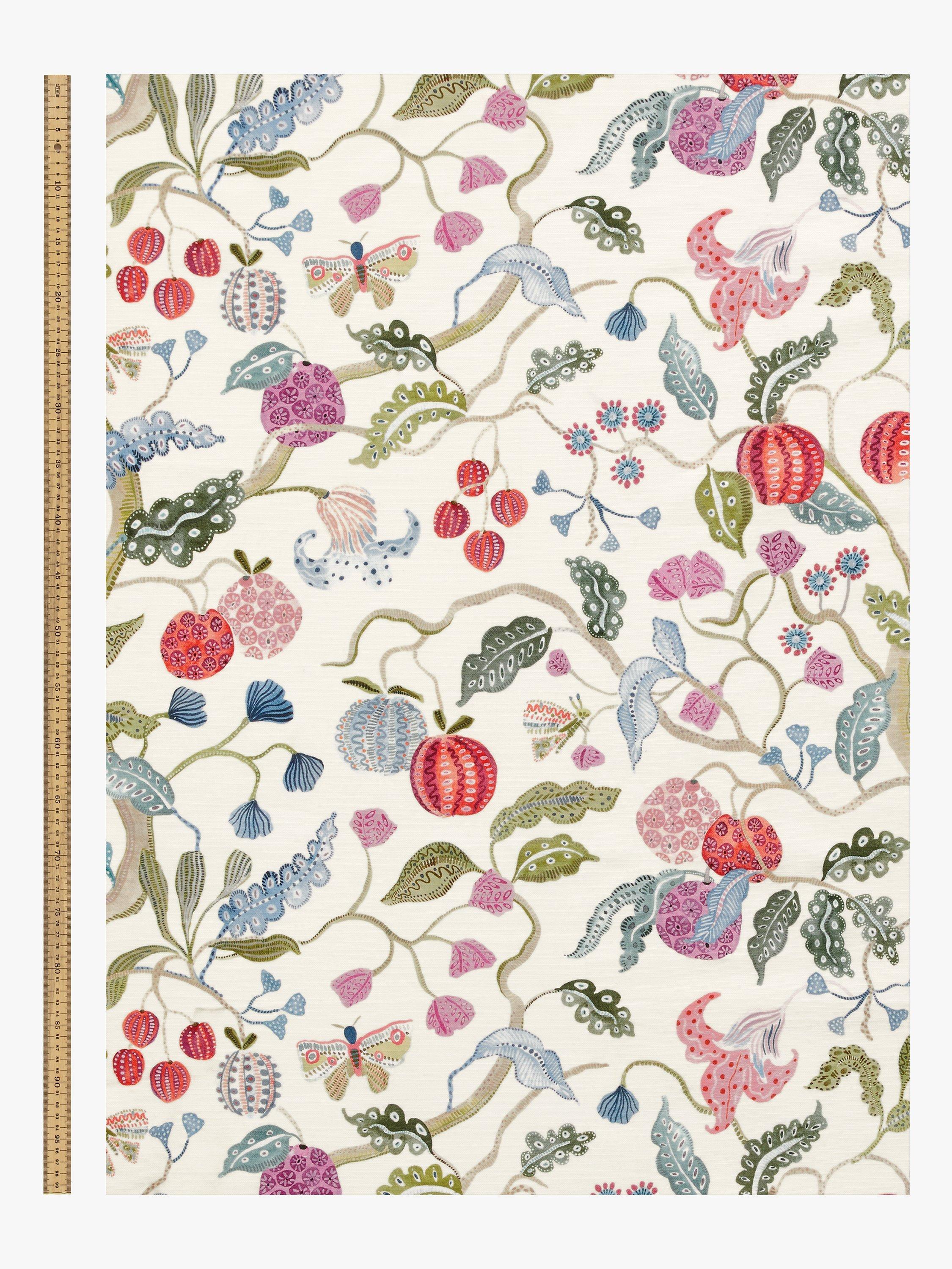 John Lewis Fruit Tree furnishing fabric 142cm width (British brand)