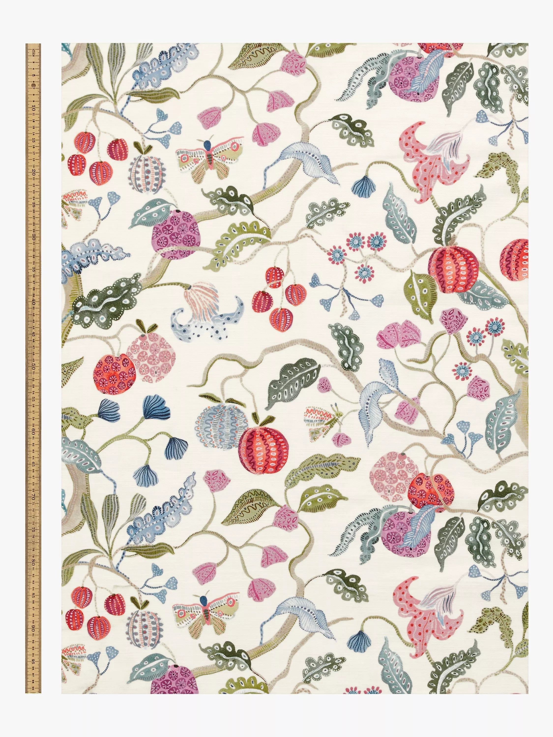 John Lewis Fruit Tree furnishing fabric 142cm width (British brand)