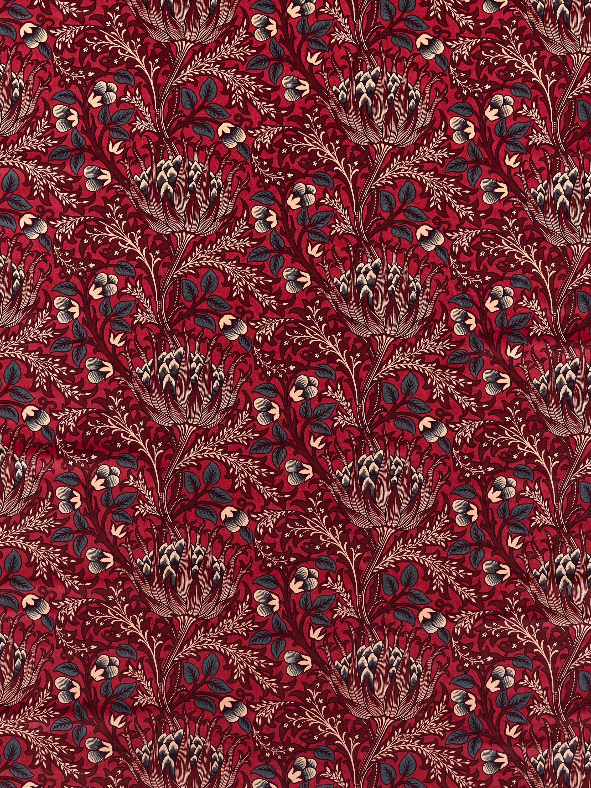 Morris & Co. Artichoke Velvet Furnishing Fabric