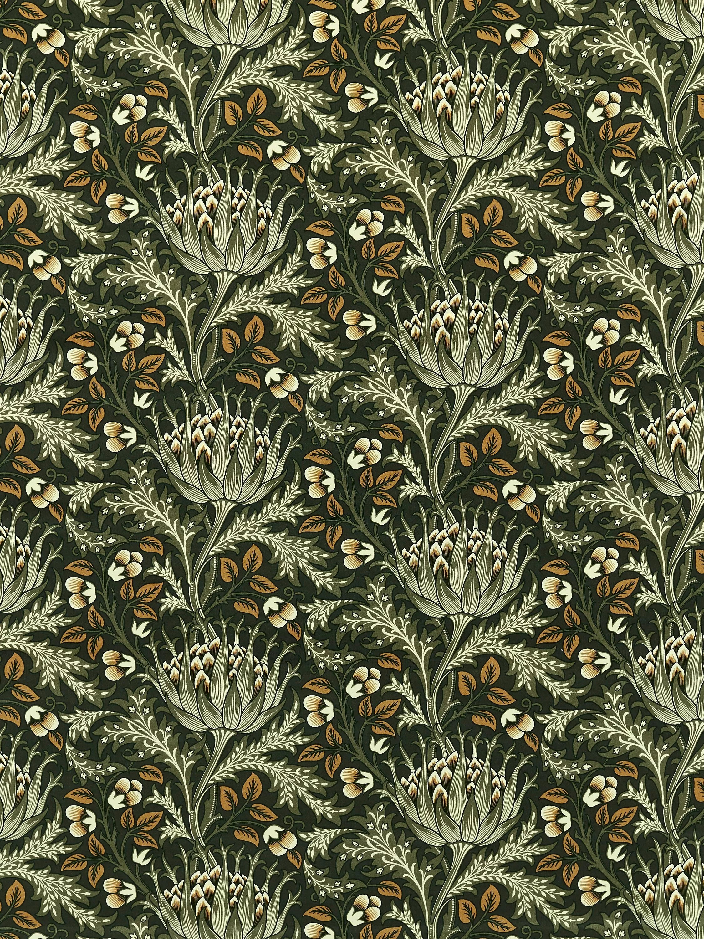 Morris & Co. Artichoke Velvet Furnishing Fabric