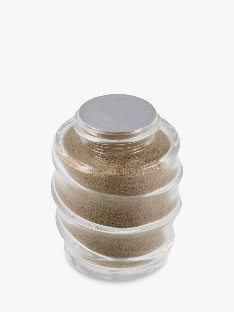 Cole & Mason salt pepper shakers clear silver - British product