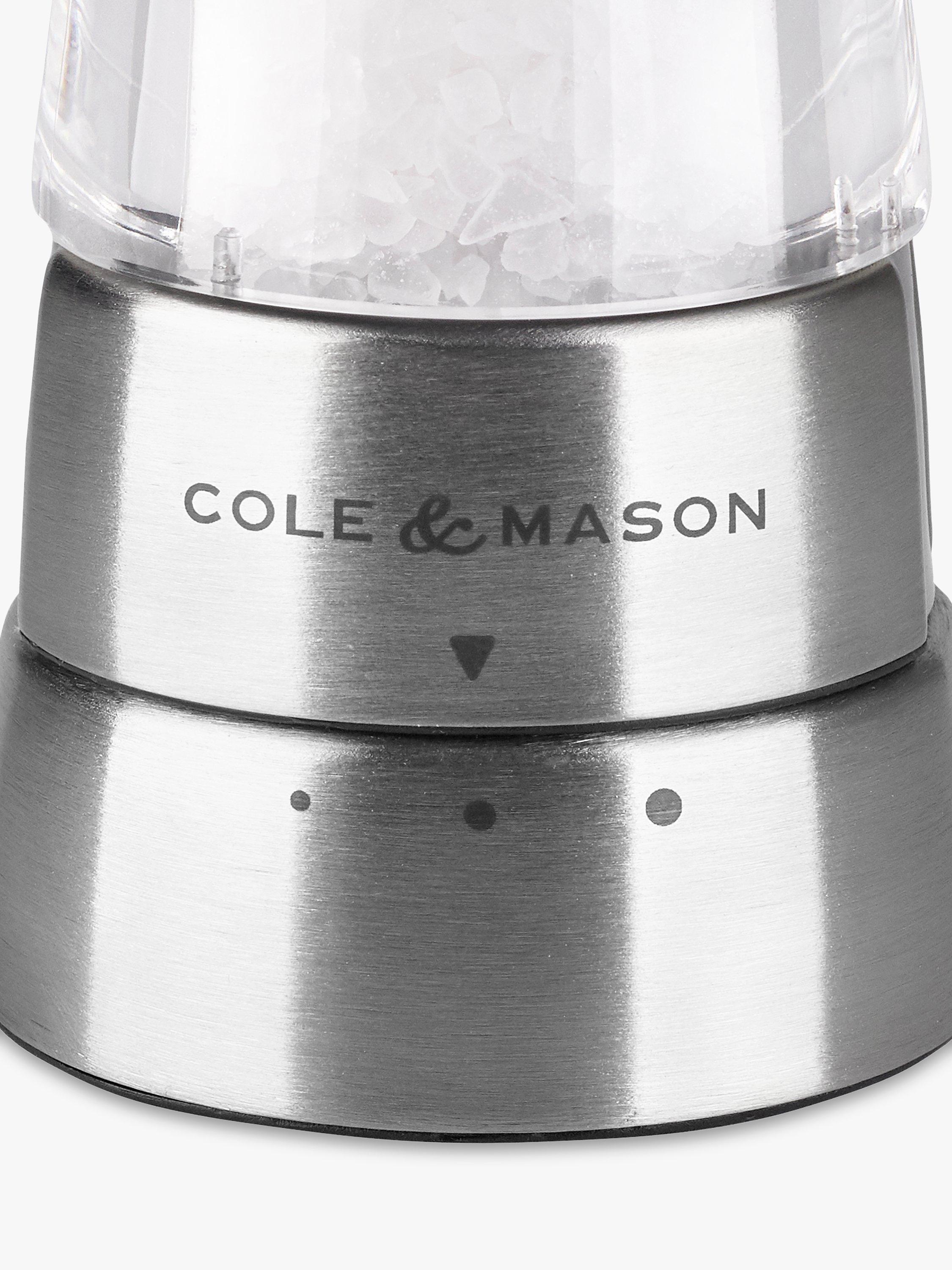 Cole & Mason Derwent salt and pepper mill set - British product