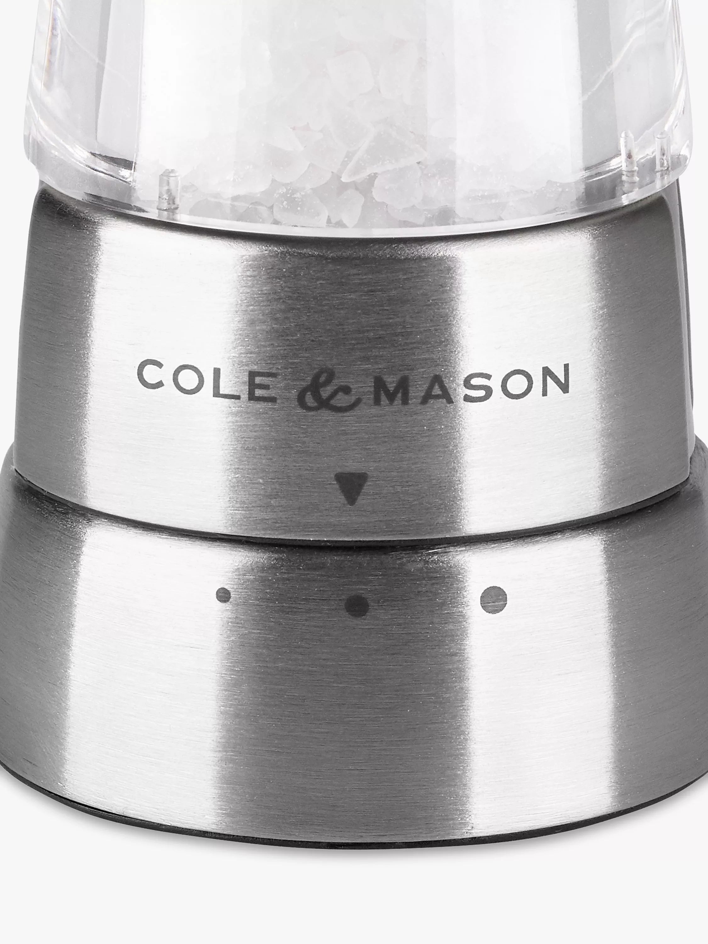 Cole & Mason Derwent salt and pepper mill set - British product