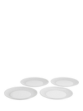 Wedgwood Gio Platinum dinnerware set 12 piece, imported from the UK