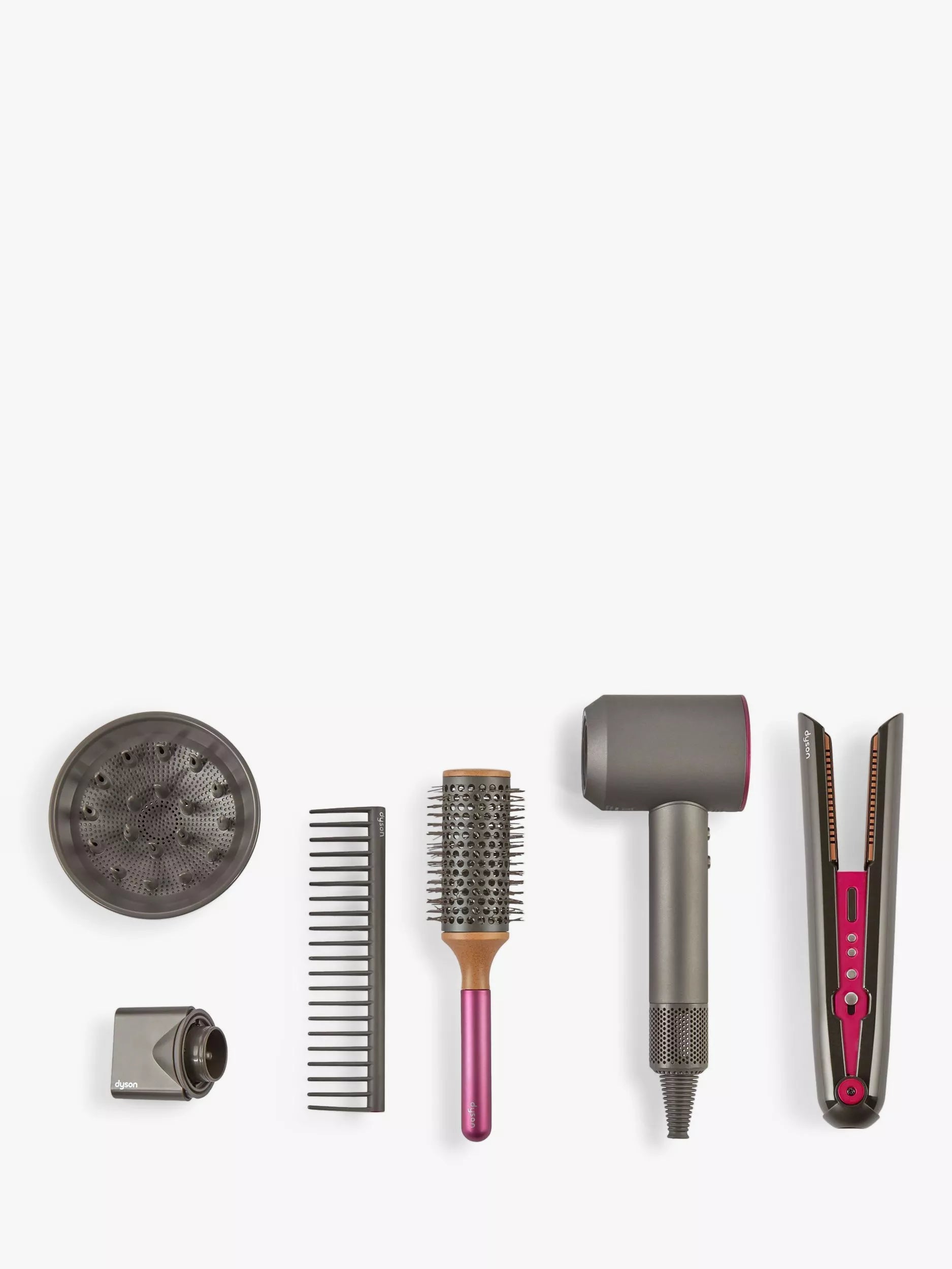 Casdon Dyson Supersonic and Corrale toy hair styling set (British brand)