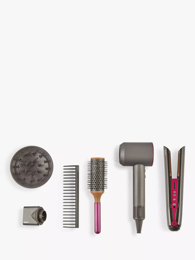 Casdon Dyson Supersonic and Corrale toy hair styling set (British brand)