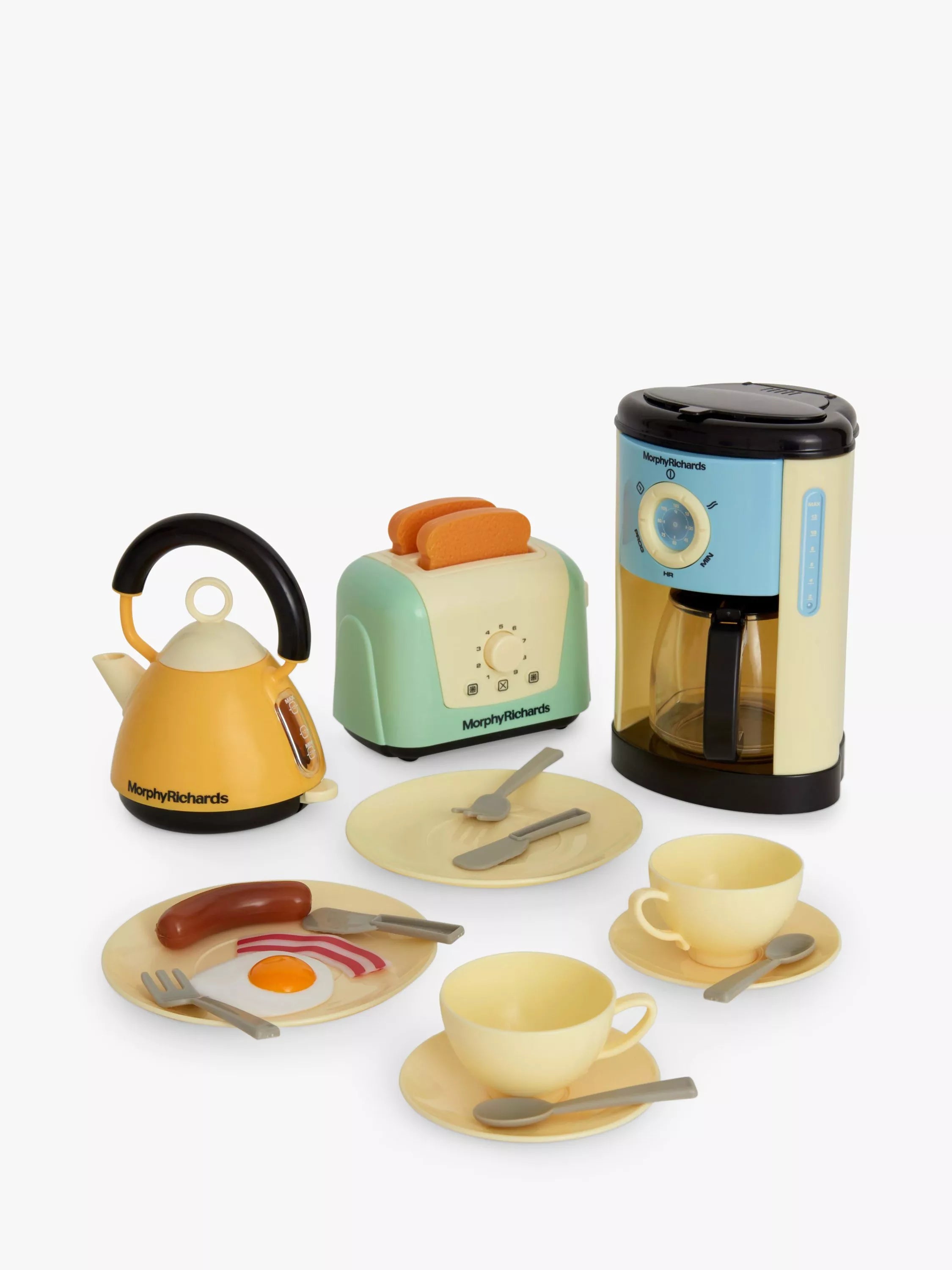 Casdon Morphy Richards kitchen set with coffee maker, toaster, kettle - British product