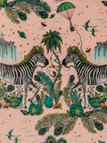 Clarke & Clarke Lost World velvet furnishing fabric, UK version