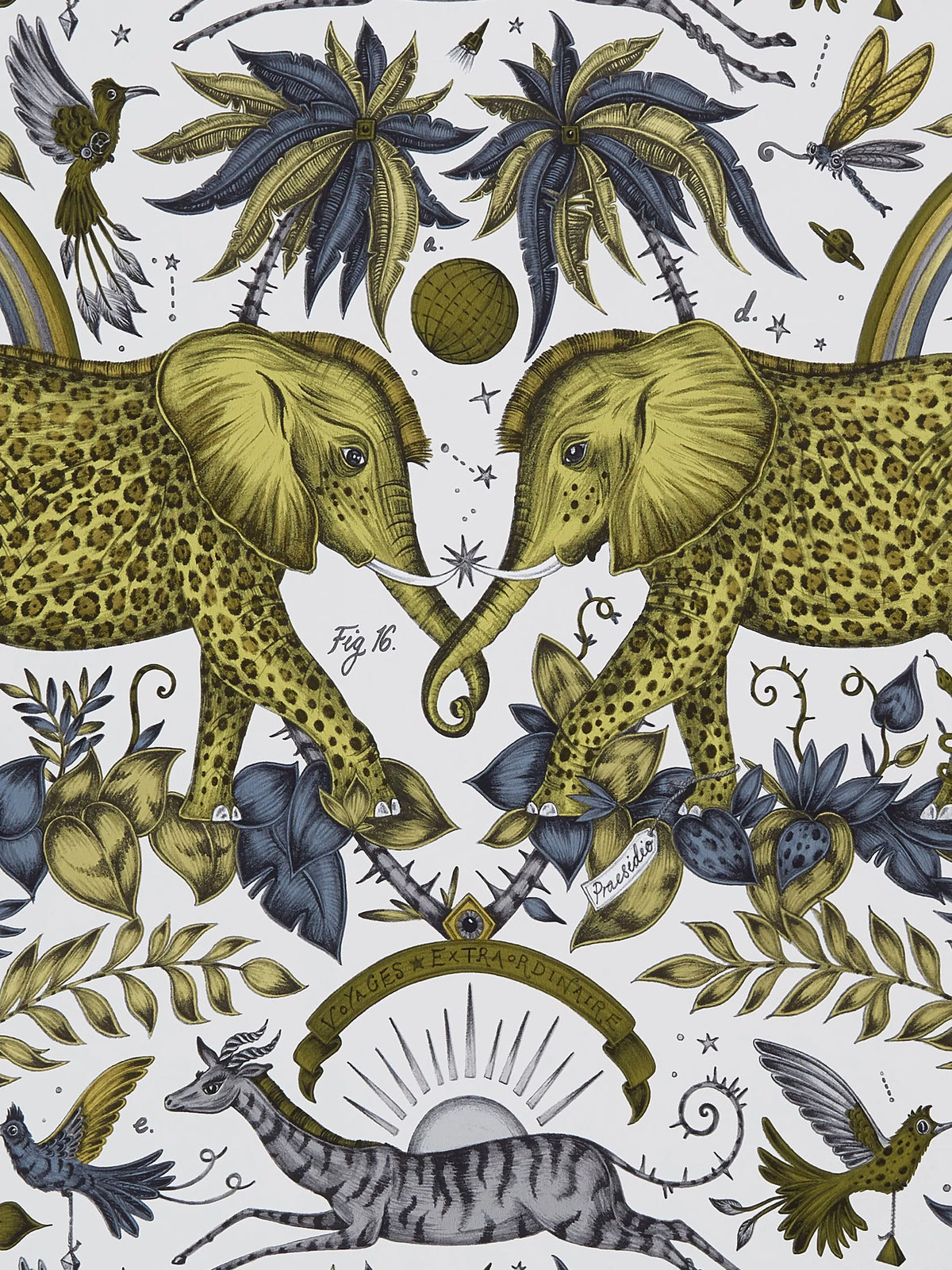 Clarke & Clarke Zambezi wallpaper L10m W52cm - British product