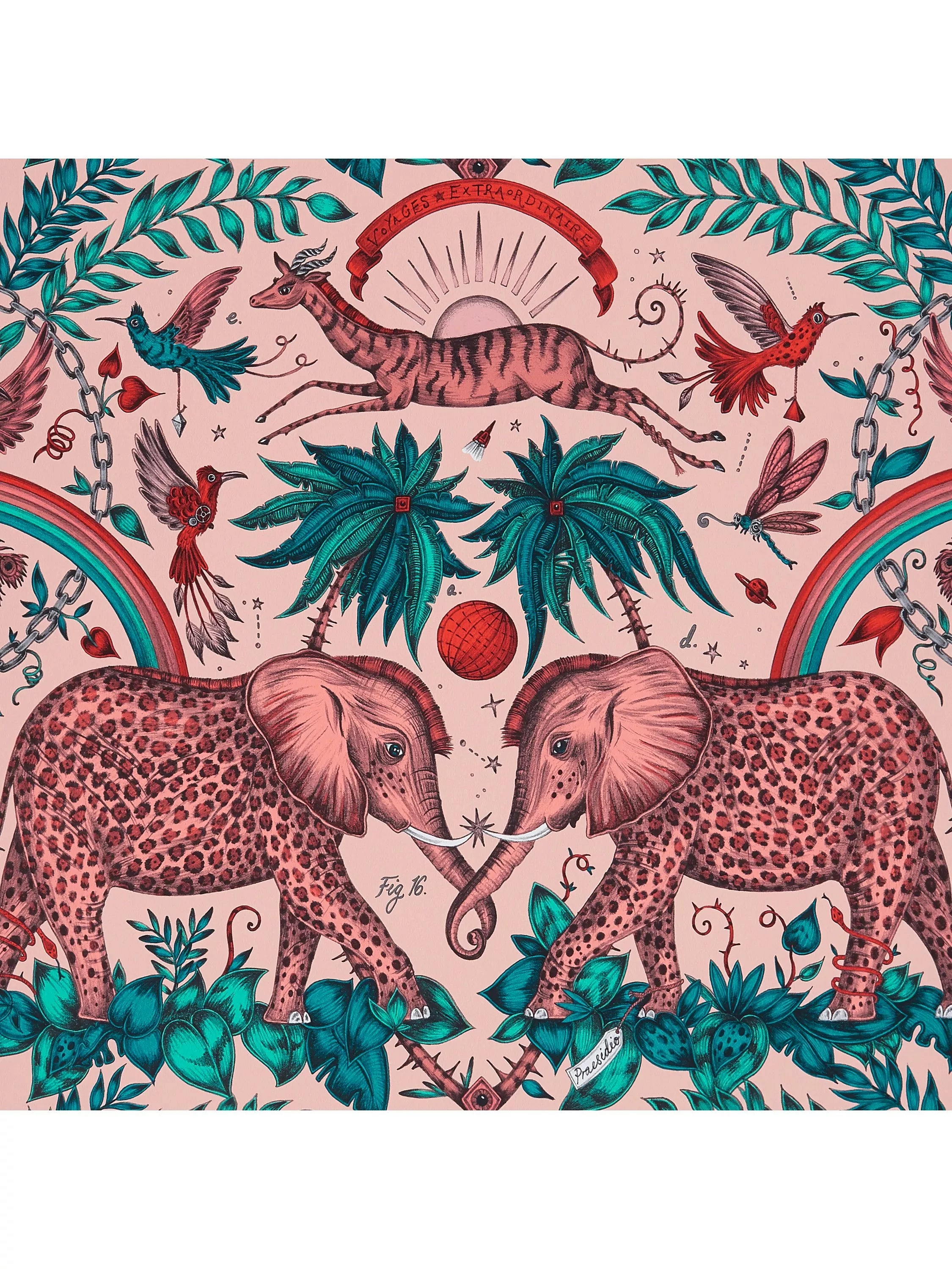Clarke & Clarke Emma J. Shipley Zambezi Wallpaper 10m x 52cm