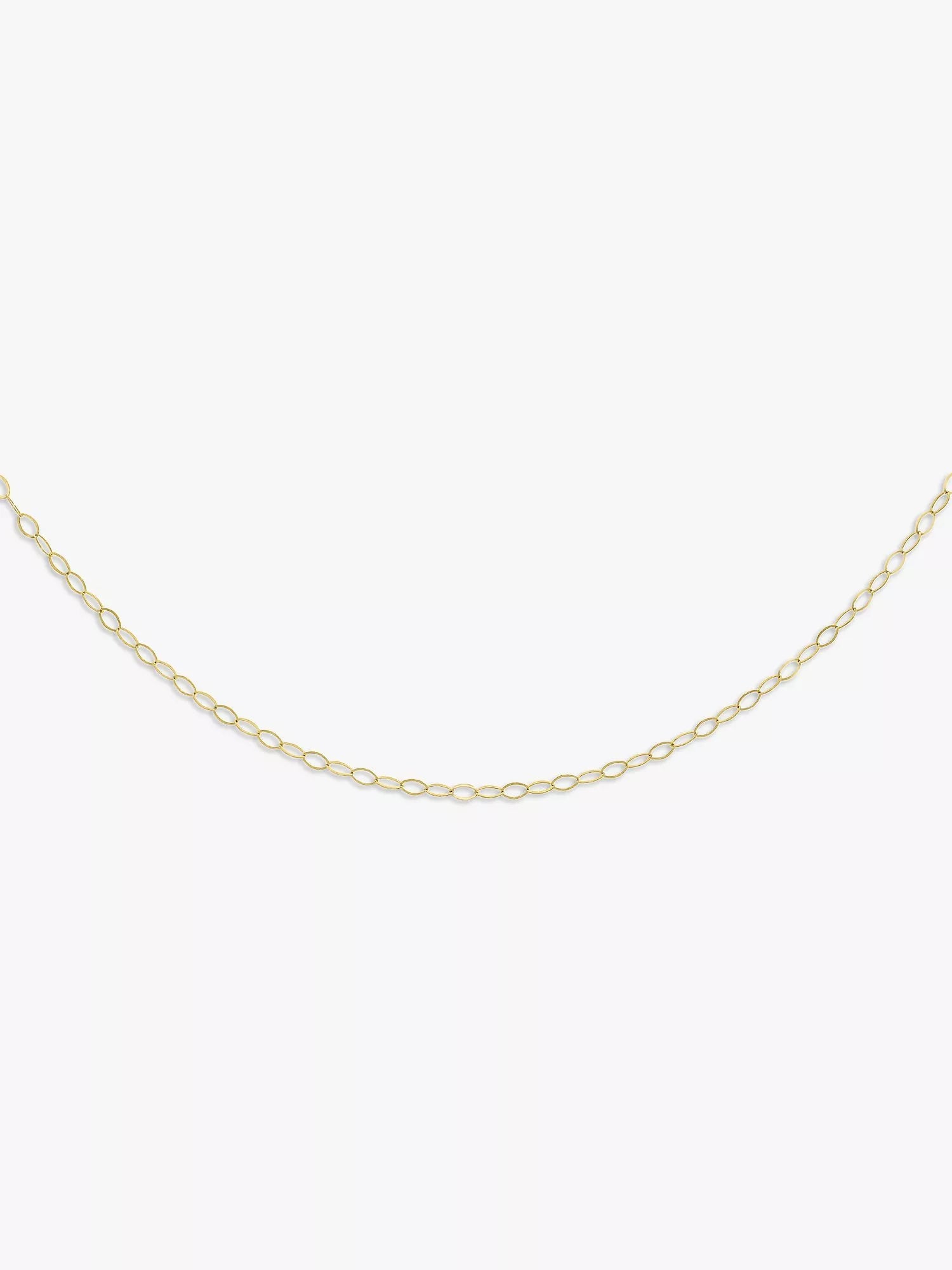 IBB 9ct gold chain necklace 18 inch, imported from the UK