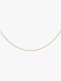 IBB 9ct gold chain necklace 18 inch, imported from the UK