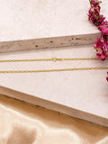 IBB 9ct gold oval link chain necklace, British brand
