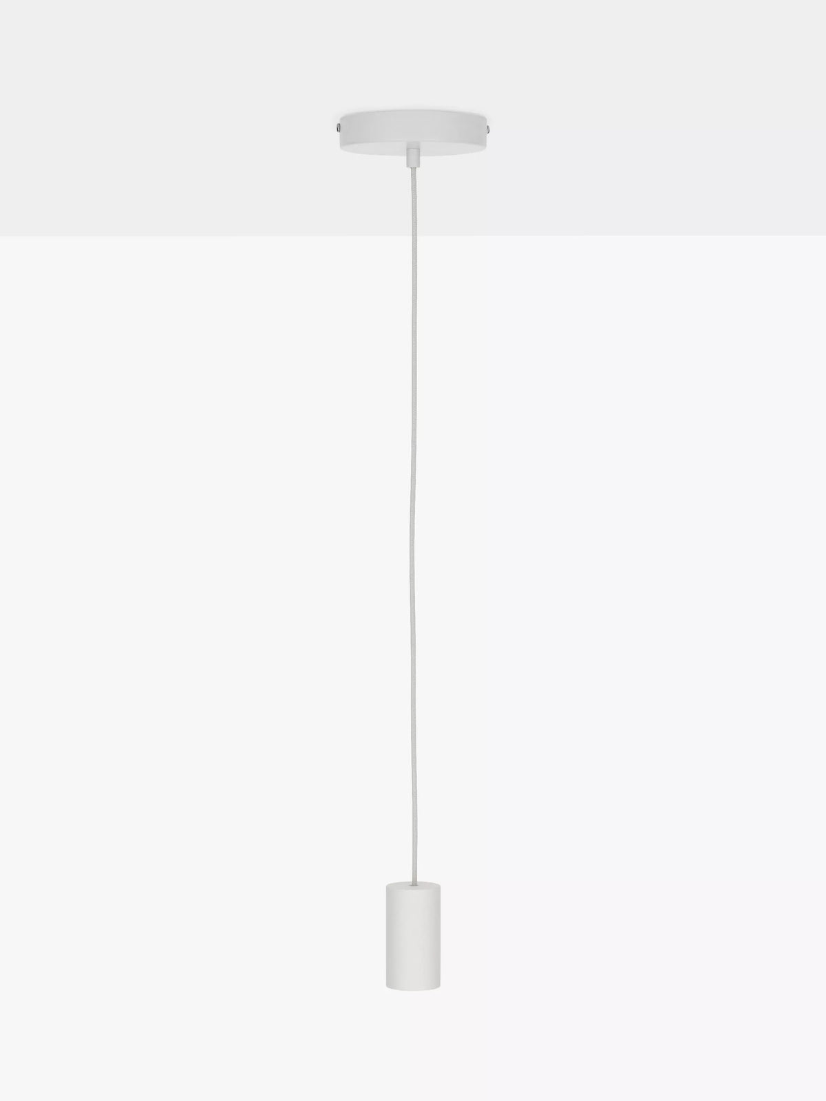 Tala Alumina pendant ceiling light in chalk finish, UK version