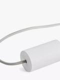 Tala Alumina pendant ceiling light in chalk finish, UK version