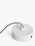 Tala Alumina pendant ceiling light in chalk finish, UK version