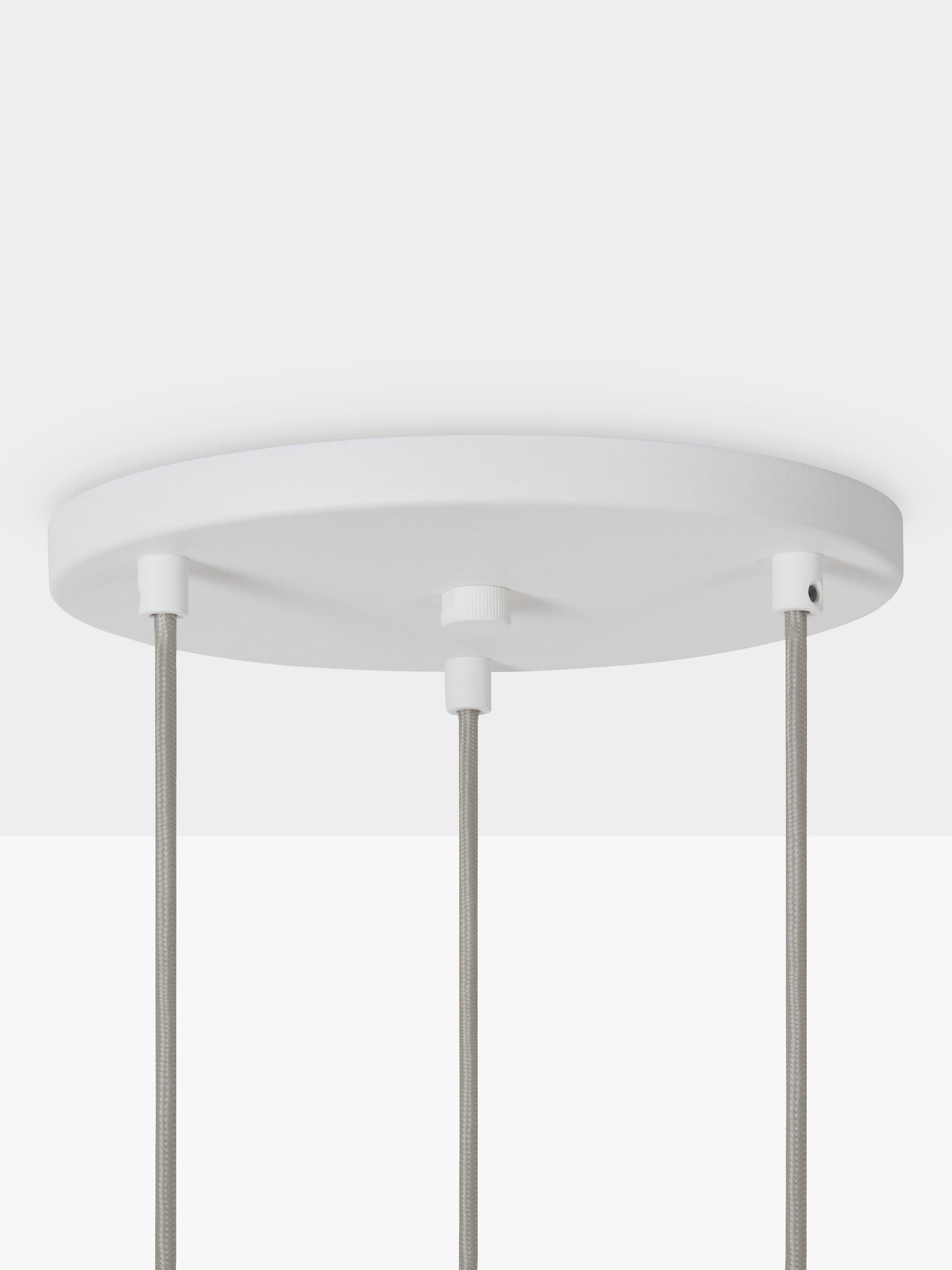 Tala triple pendant cluster light chalk (British brand)