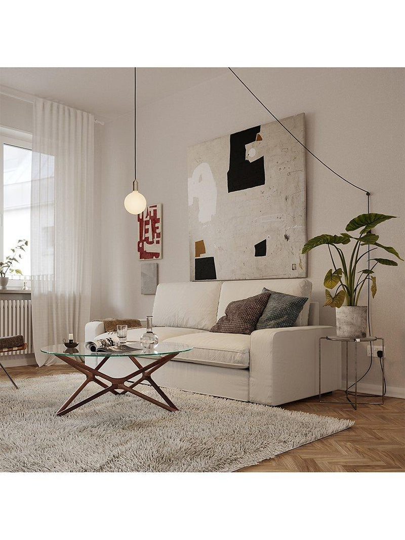 Tala brass plug-in pendant light bronze finish - British product