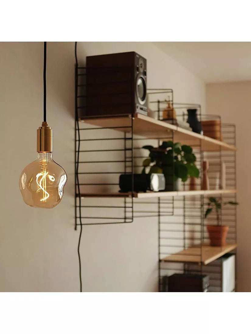 Tala brass plug-in pendant light bronze finish - British product