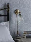 Laura Ashley Callaghan wall light brass - British product