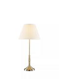 Laura Ashley Elliot small table lamp in antique brass - British product