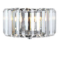 Laura Ashley clear crystal wall light, imported from the UK