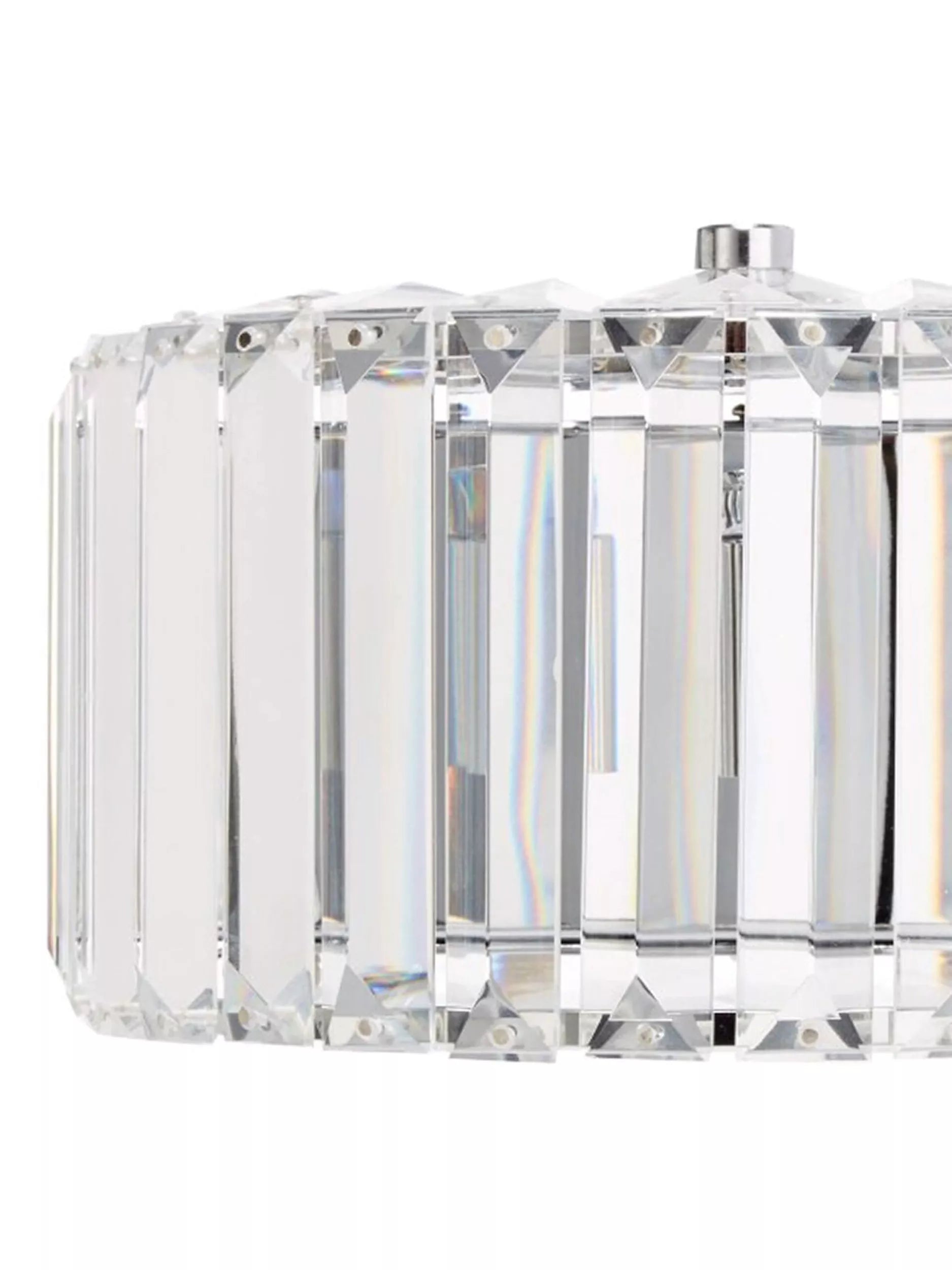 Laura Ashley clear crystal wall light, imported from the UK