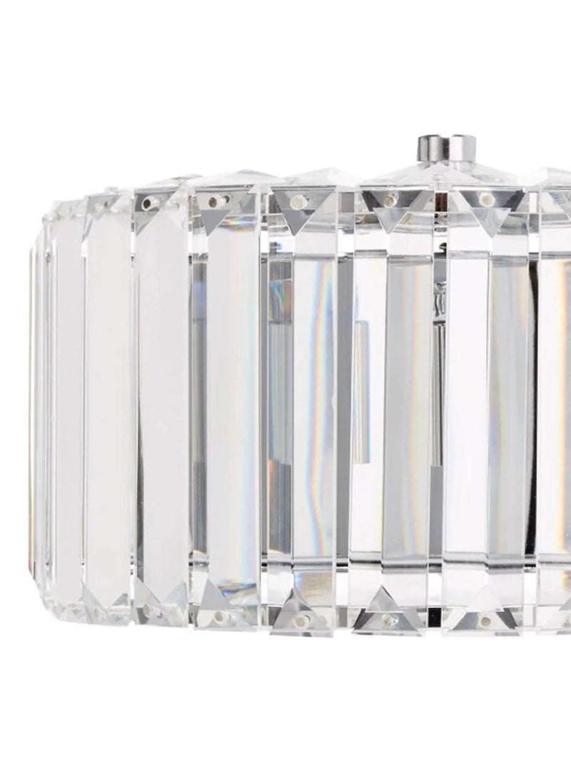 Laura Ashley clear crystal wall light, imported from the UK