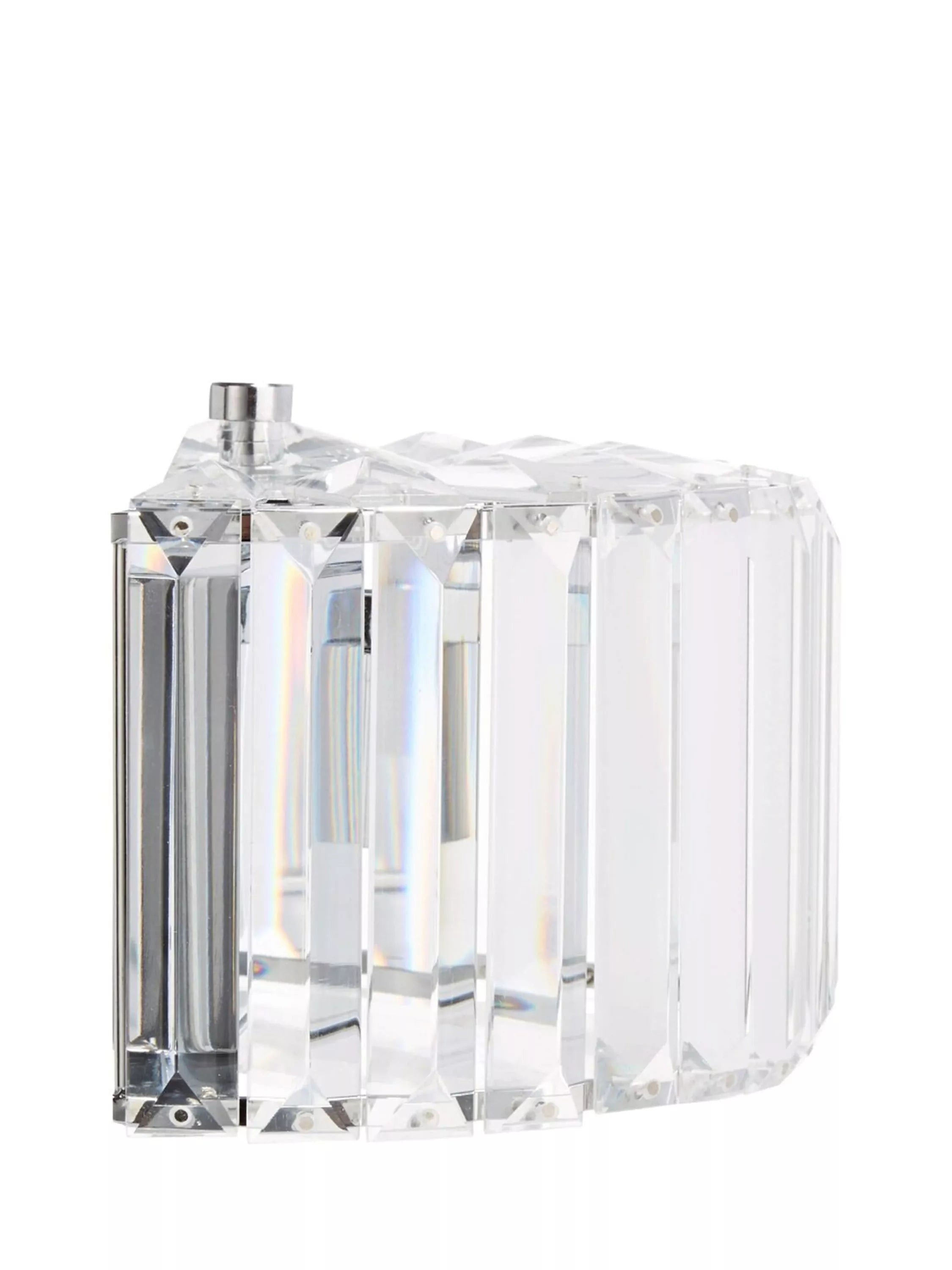Laura Ashley clear crystal wall light, imported from the UK