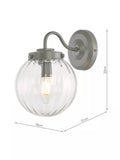Laura Ashley Georgie outdoor wall light - British product