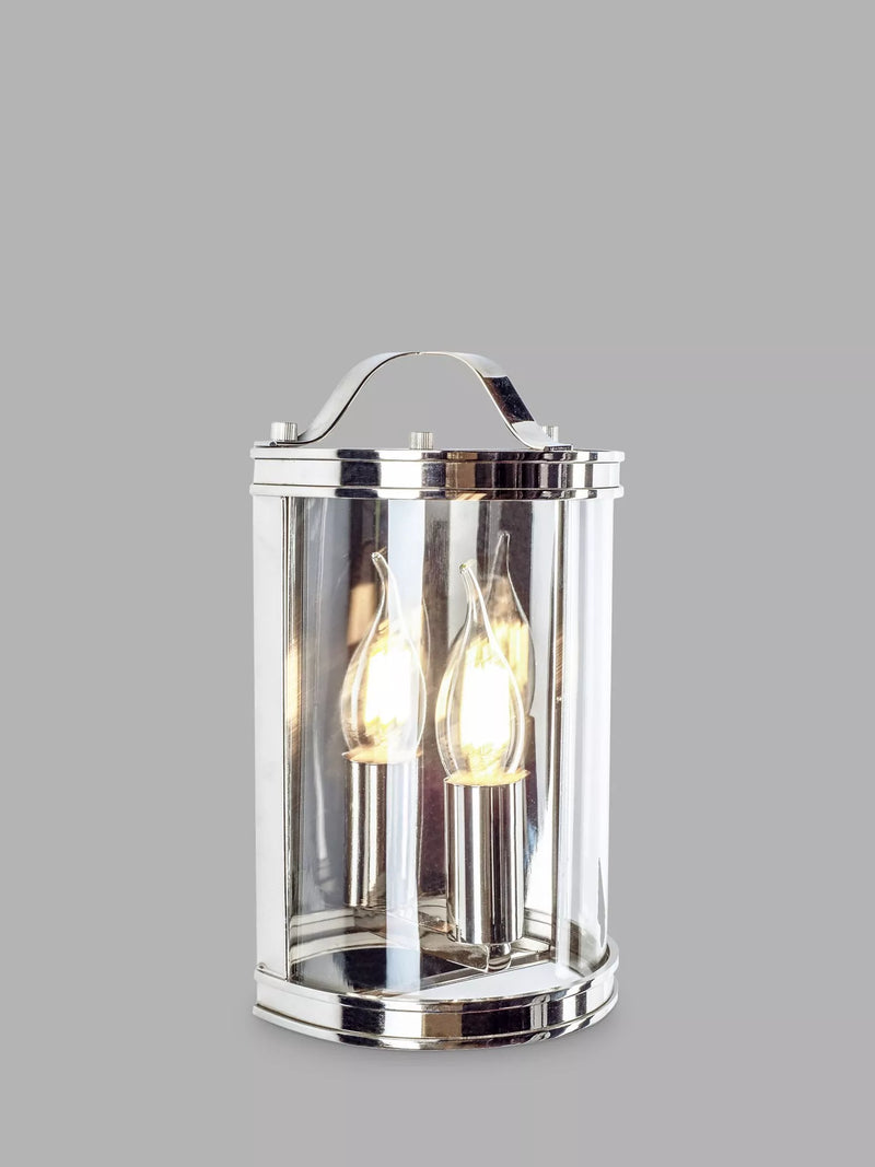 Laura Ashley Harrington wall light nickel finish (British brand)