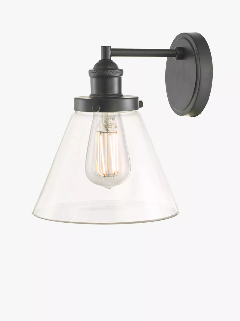 Laura Ashley Isaac outdoor wall light, matt finish - British product