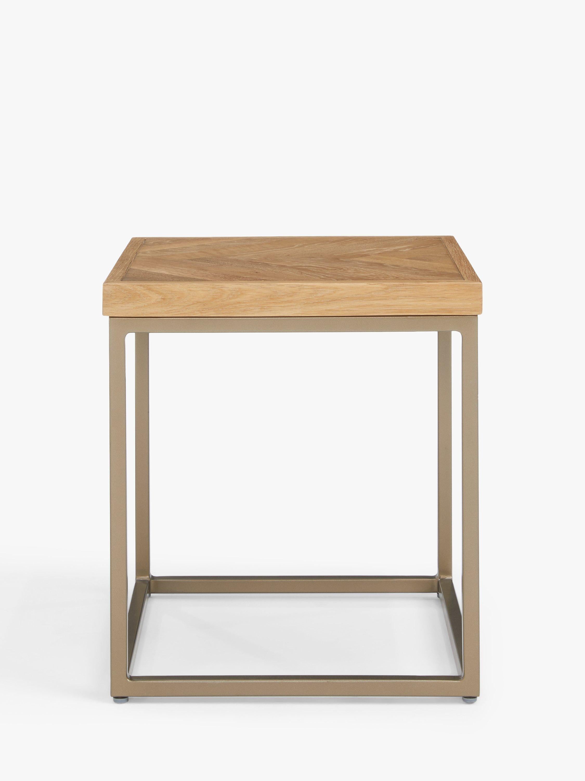 John Lewis Estate side table natural oak - British product