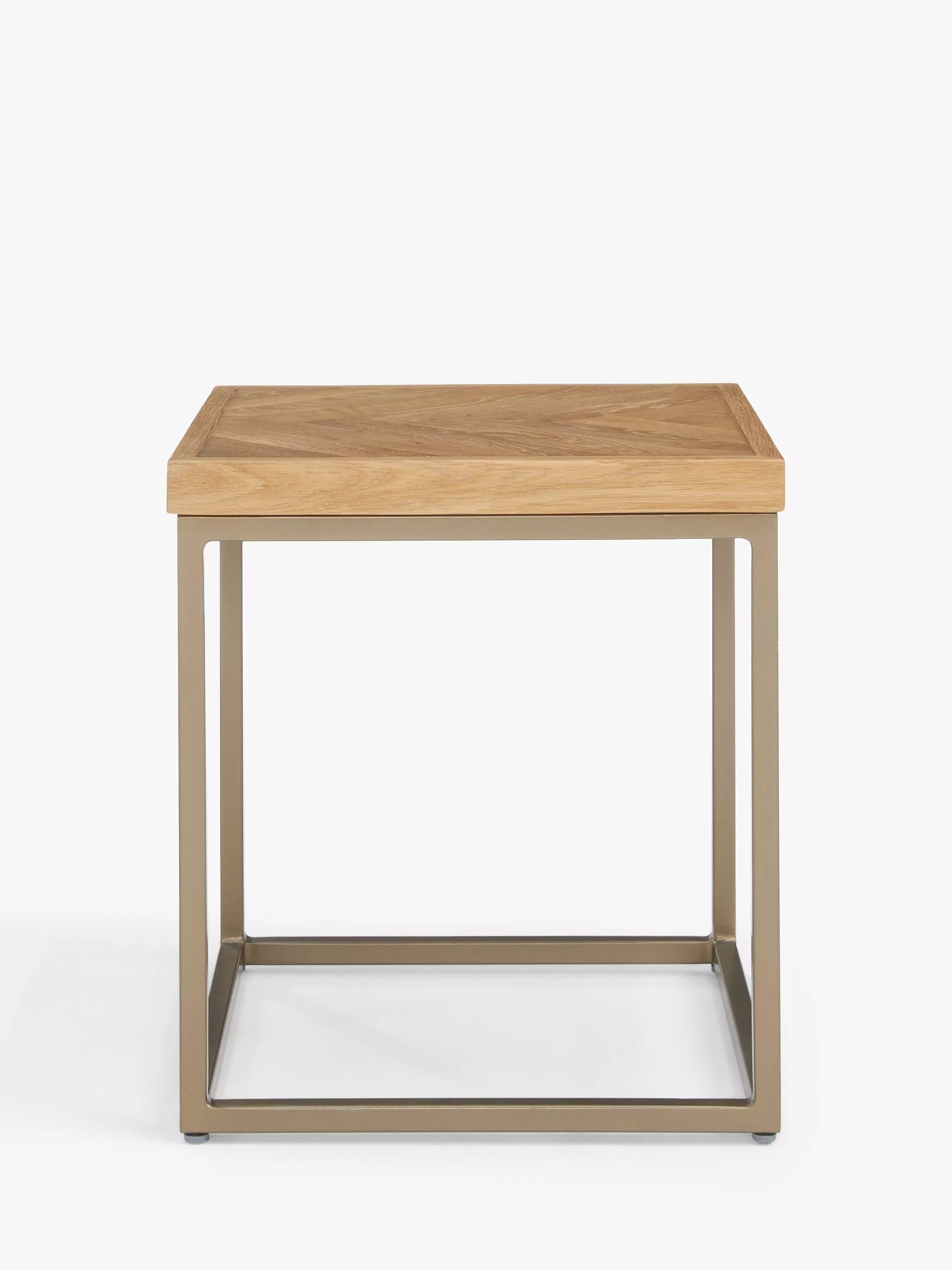 John Lewis Estate side table natural oak - British product