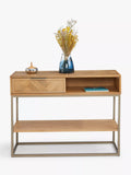 John Lewis Estate oak console table natural finish, UK version