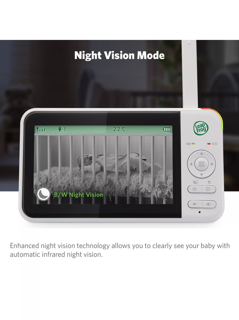 LeapFrog 5inch video baby monitor, UK version