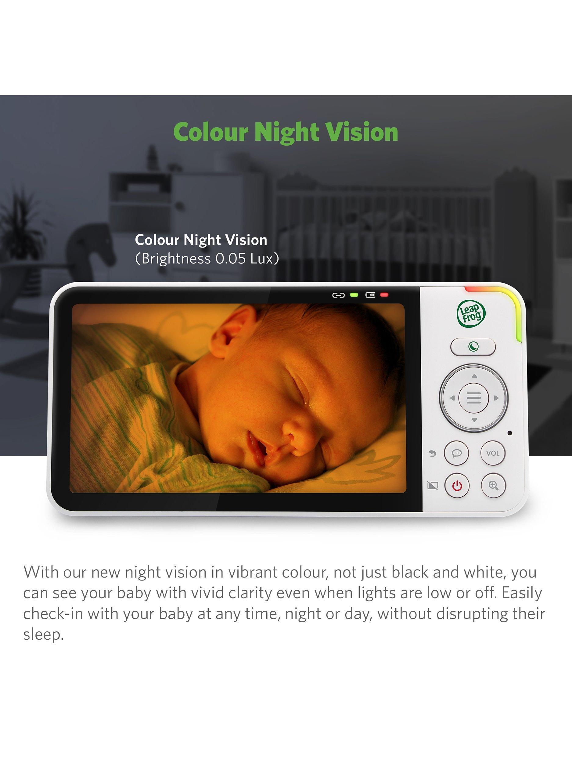 LeapFrog 5-inch PTZ video baby monitor, UK version