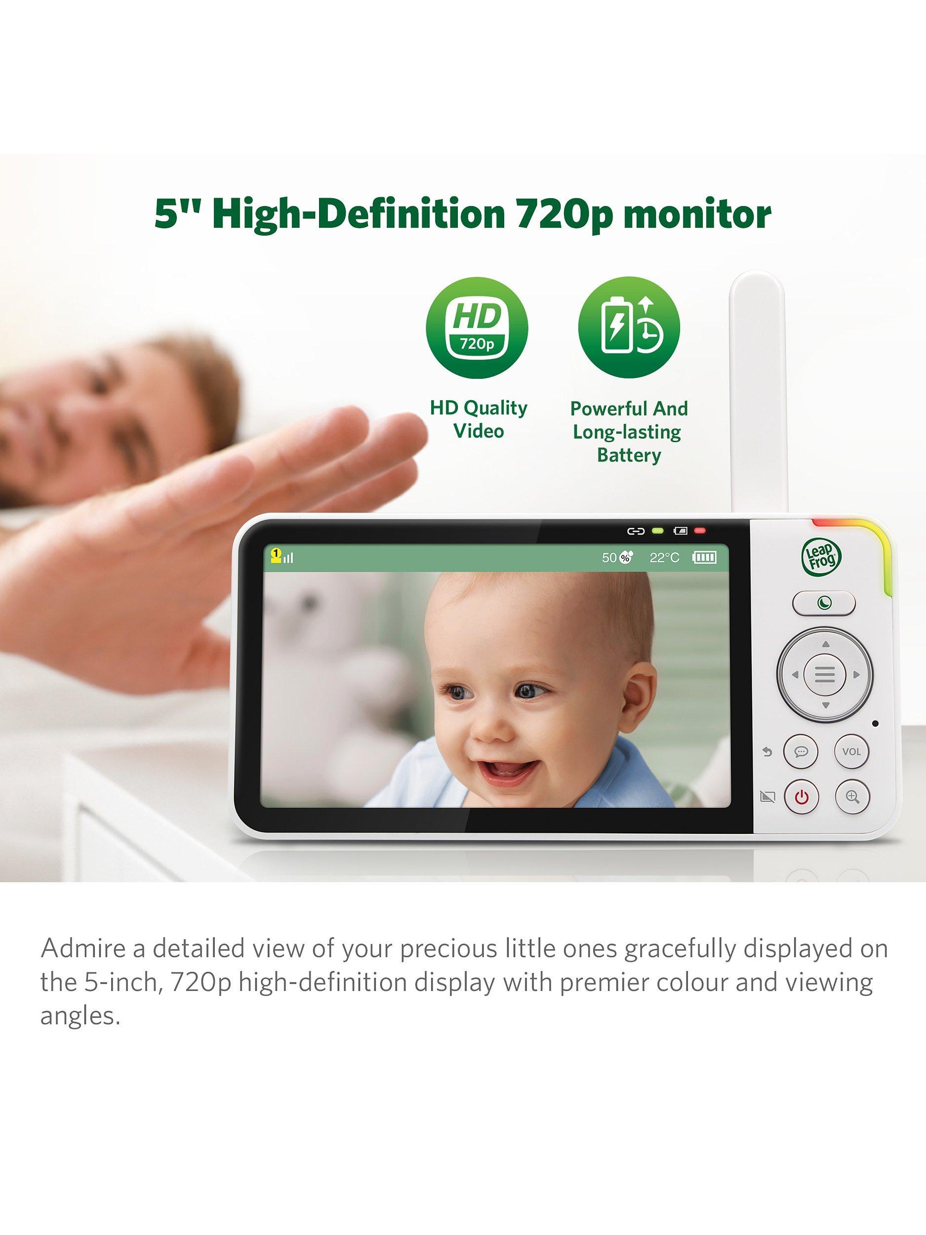 LeapFrog 5-inch PTZ video baby monitor, UK version